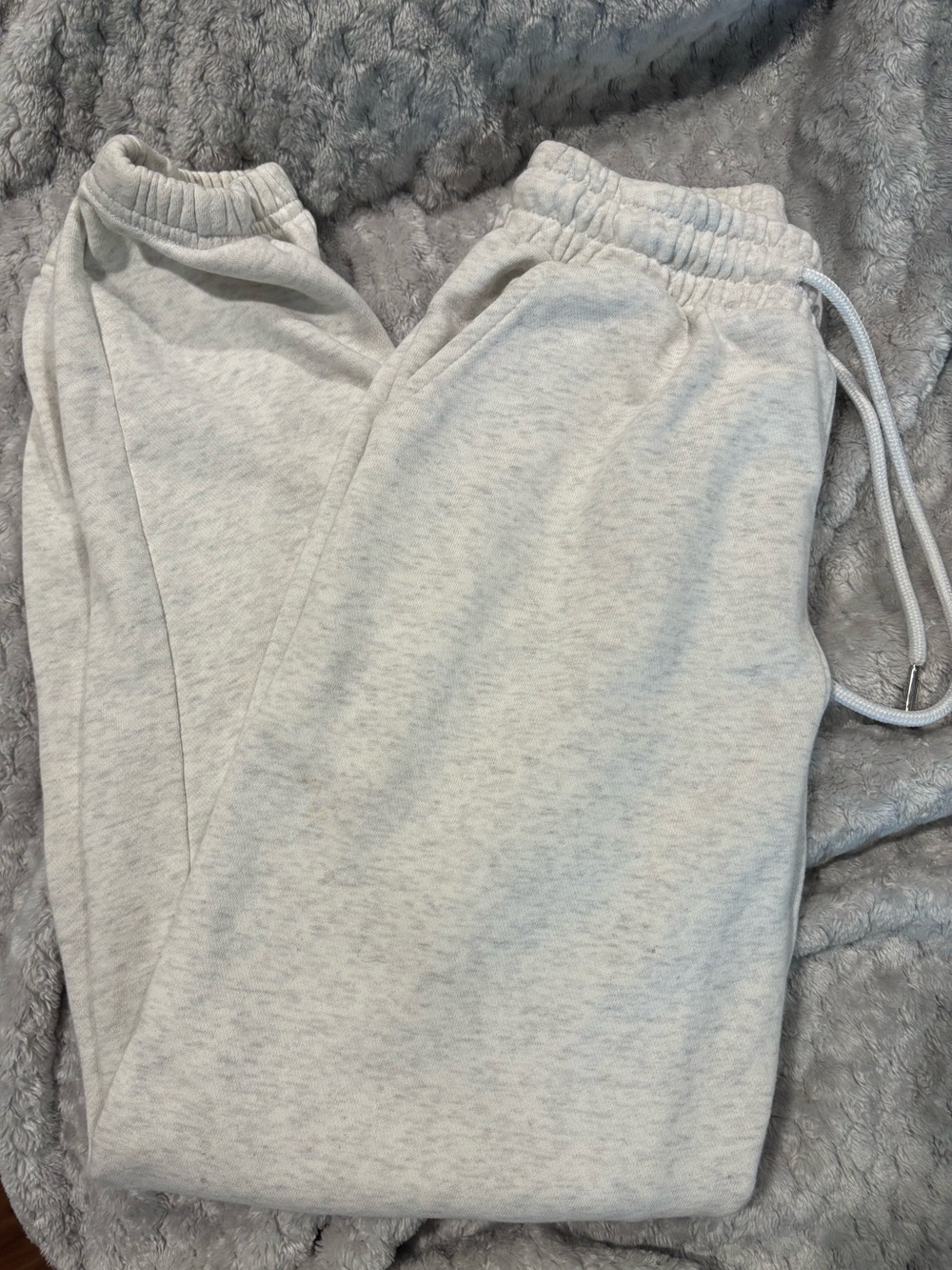 Zara off white joggers